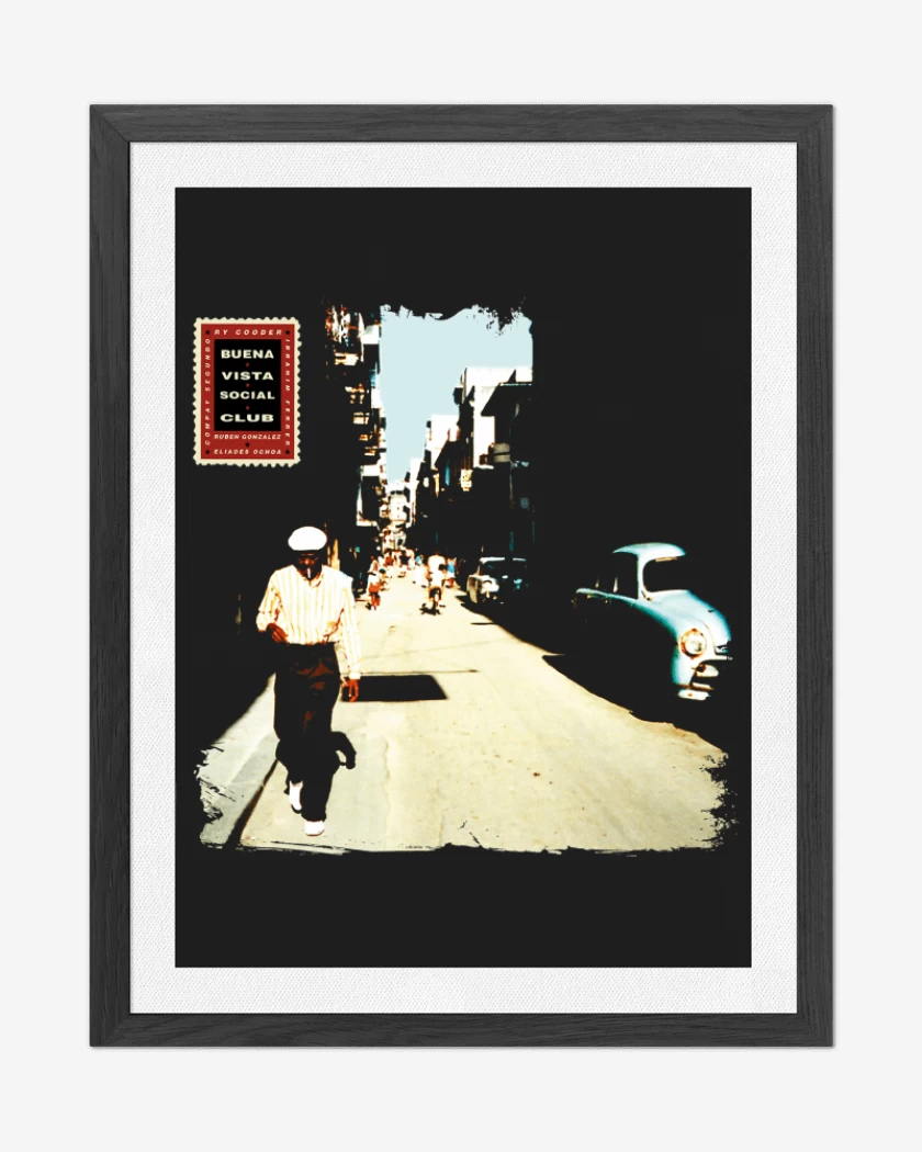 Cuadro decorativo Negro de Buena vista social club