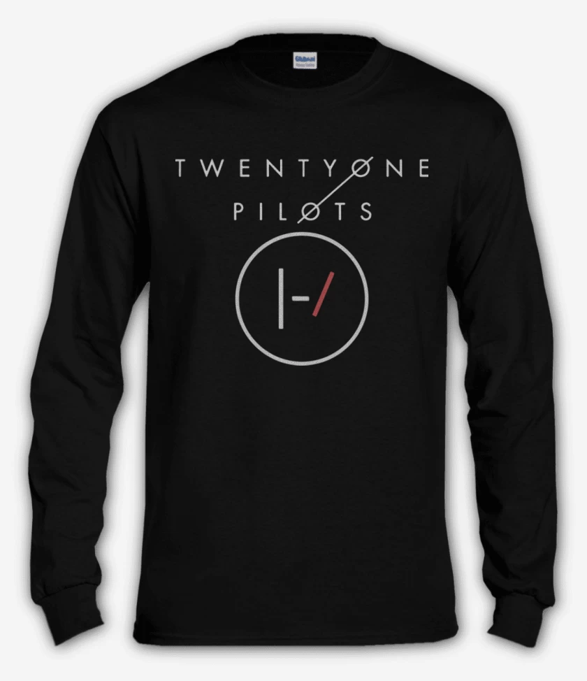 Polera manga larga Negro de Twenty one