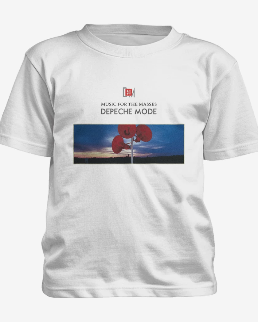 Polera de niño Blanco de Music for the masses