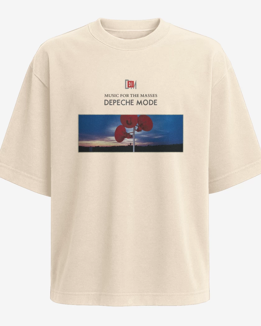 Polera Oversize Music for the masses