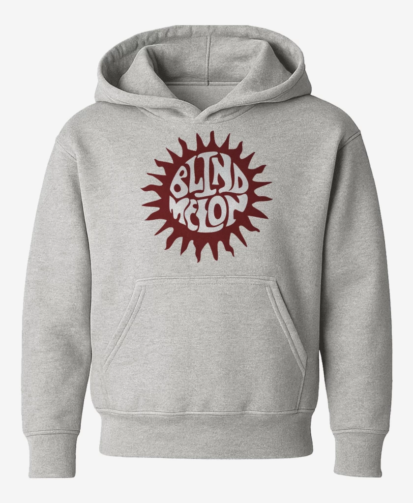 Poleron de niño Gris Melange de Blind Melon logo