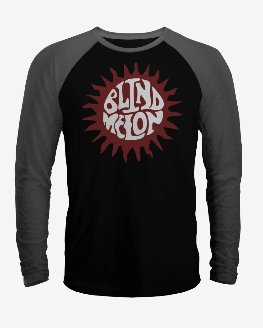 Polera Raglan Blind Melon logo