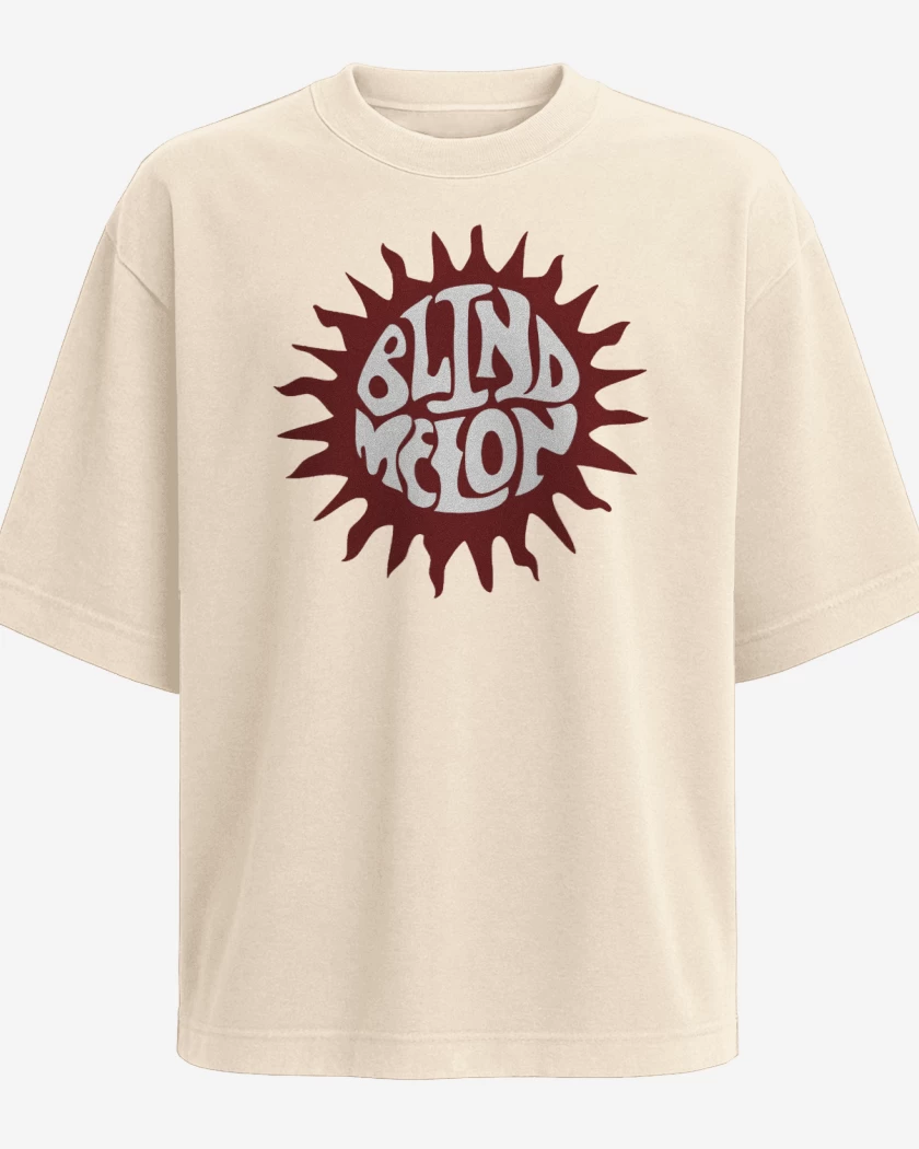 Polera Oversize Blind Melon logo