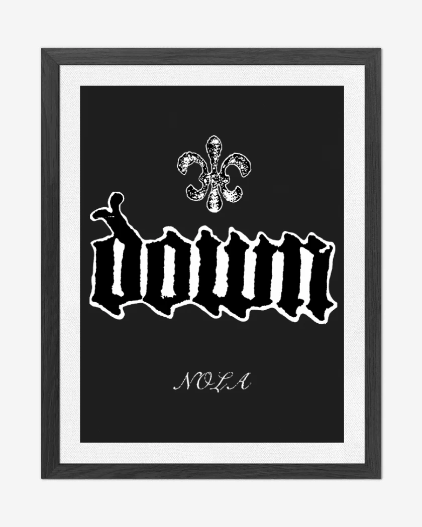 Cuadro decorativo Negro de Down NOLA