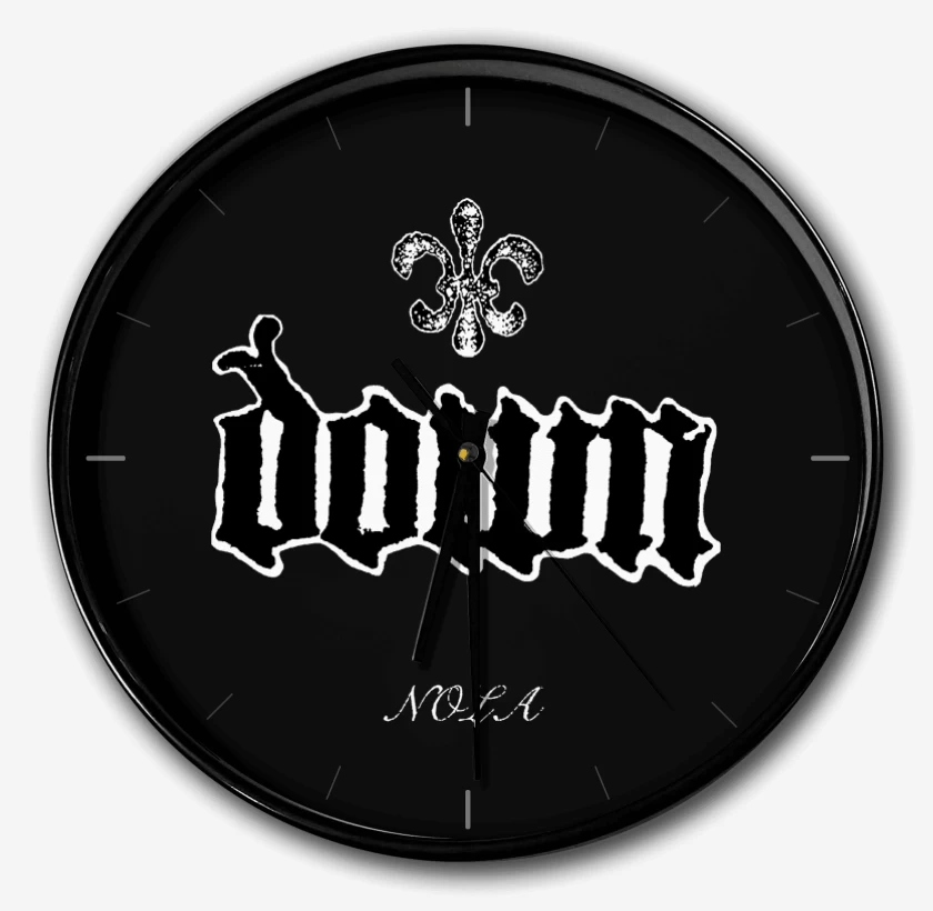 Reloj Negro de Down NOLA