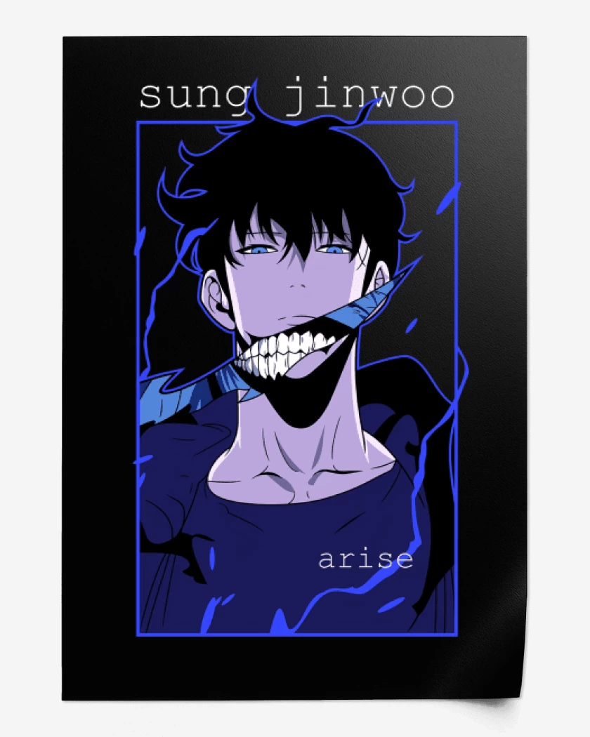 Print Solo Leveling Sung Jinwoo