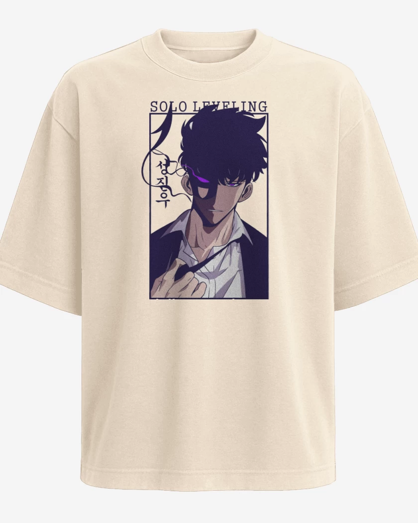 Polera Oversize Solo Leveling Sung