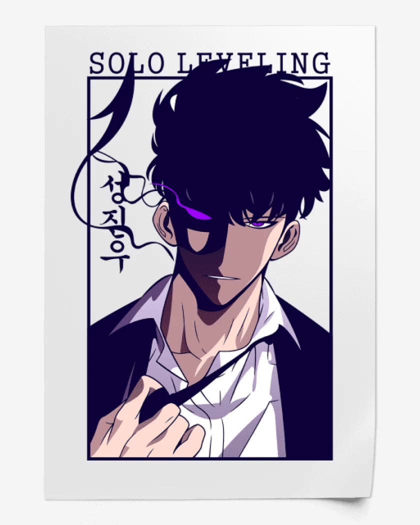 Print Solo Leveling Sung