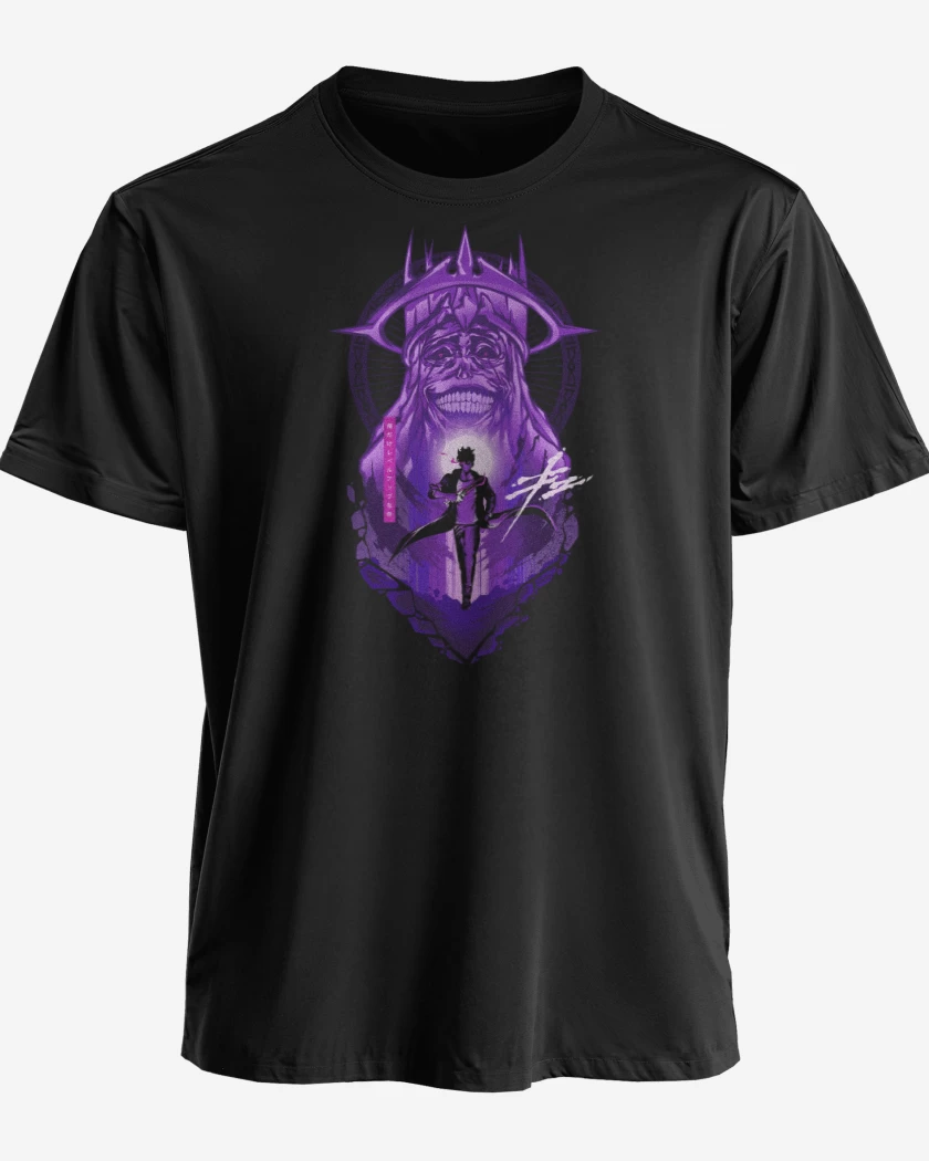 Polera Solo Leveling Monarca