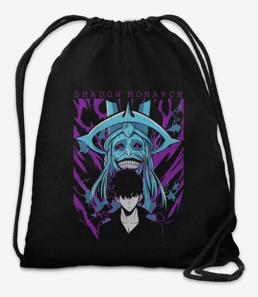 Mochila Negro de Solo Leveling Shadow