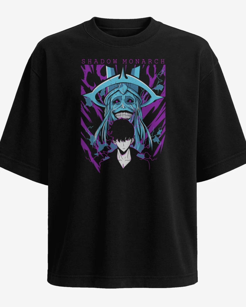 Polera Oversize Solo Leveling Shadow