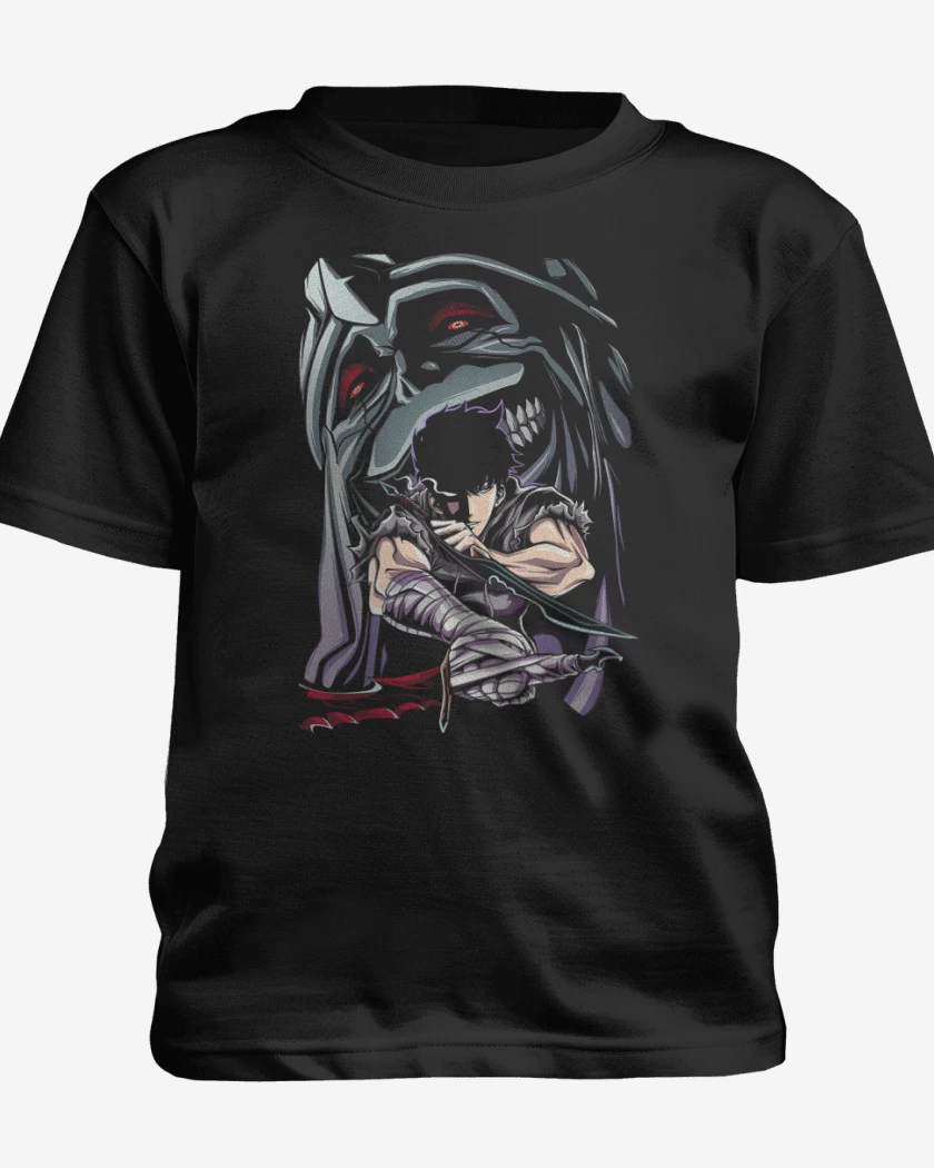 Polera de niño Solo Leveling Shadow Monarch