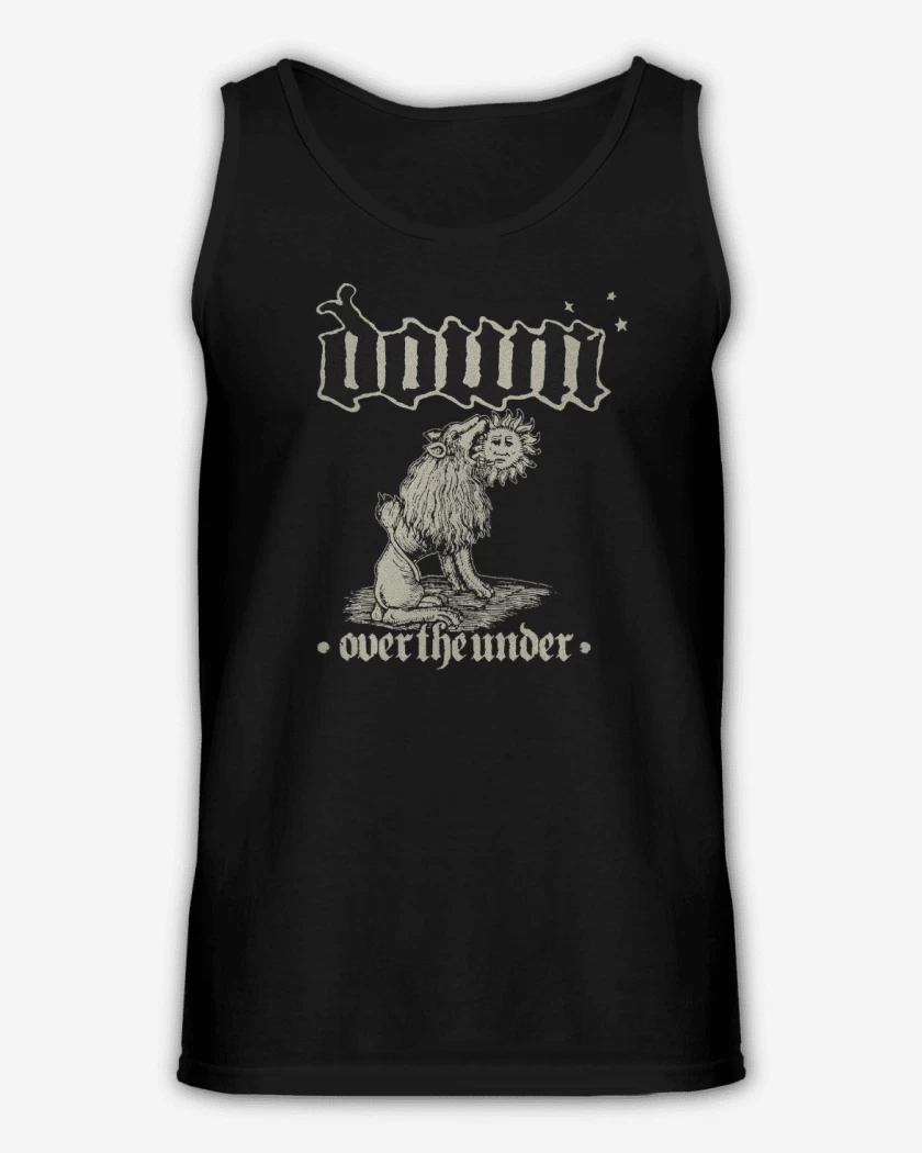 Sudadera Negro de Down Over the under