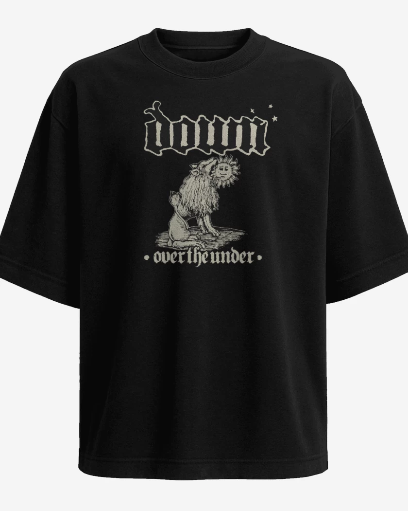 Polera Oversize Down Over the under
