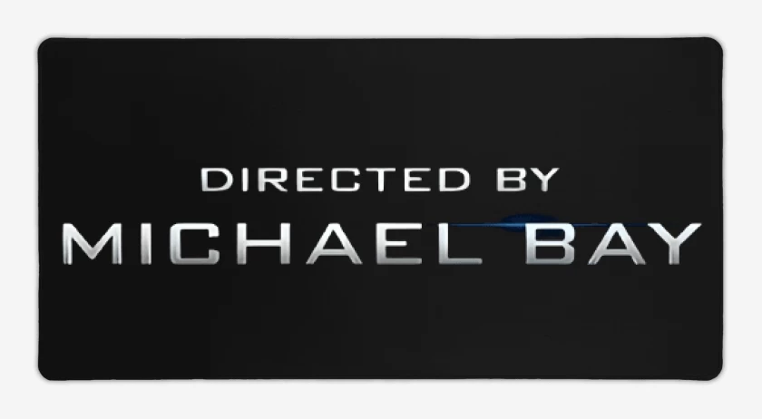 Mouse pad Gamer Negro de Directed By