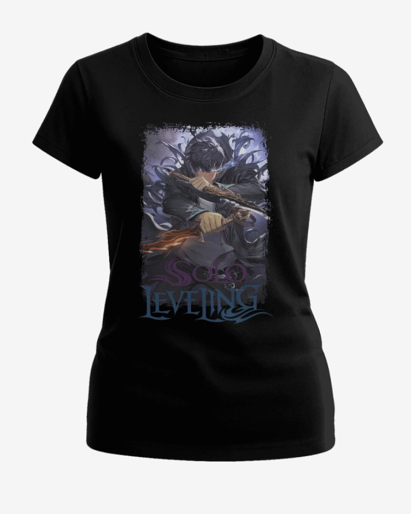 Polera de Mujer Negro de Solo Lev