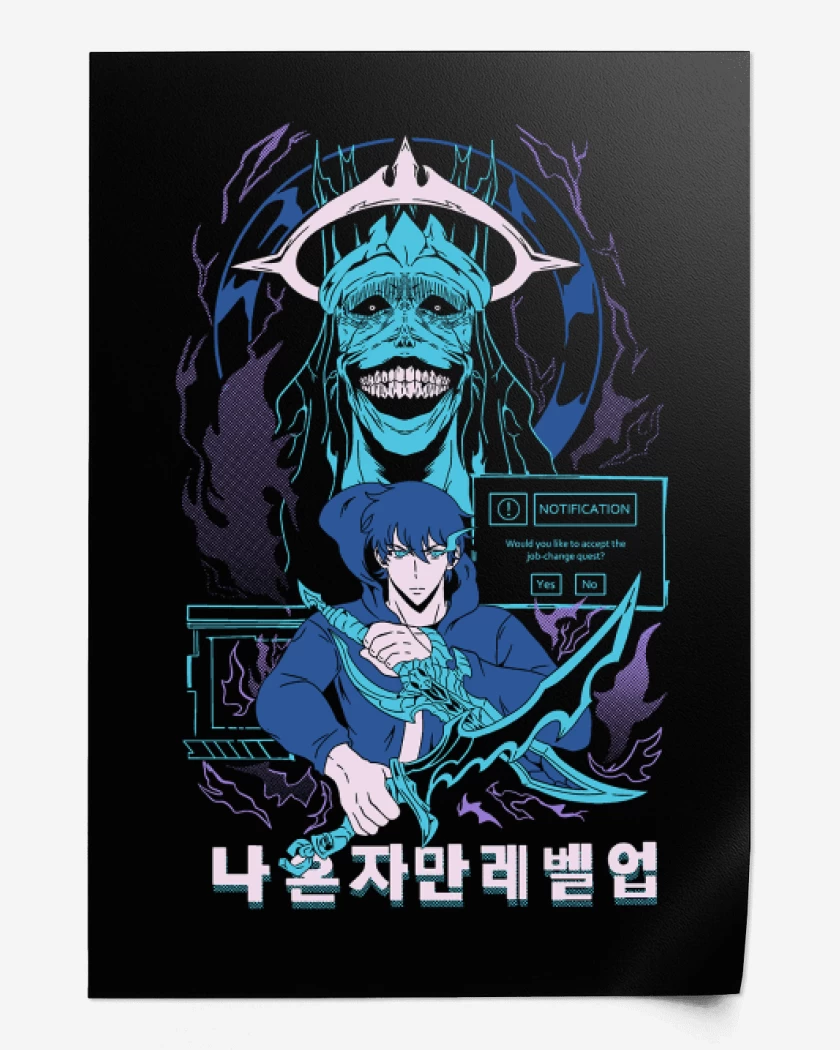 Print Solo Leveling Sung Cazador