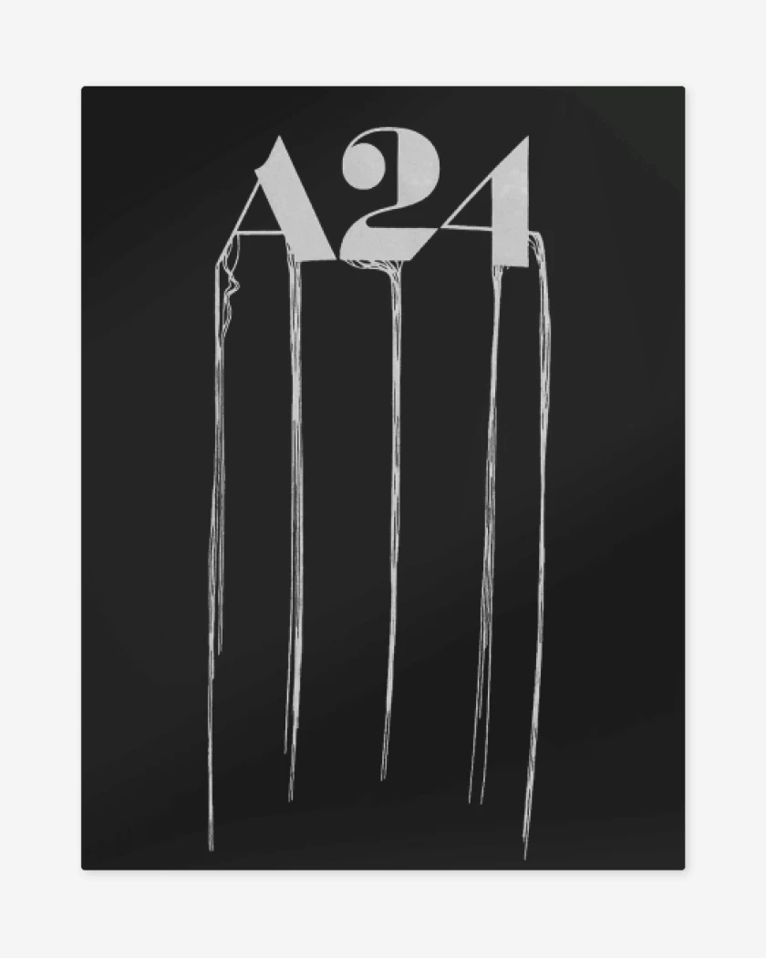 Print metalico Negro de Death Stranding A24