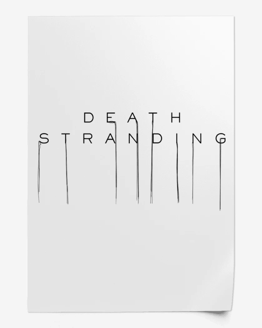 Print Death Stranding Logo