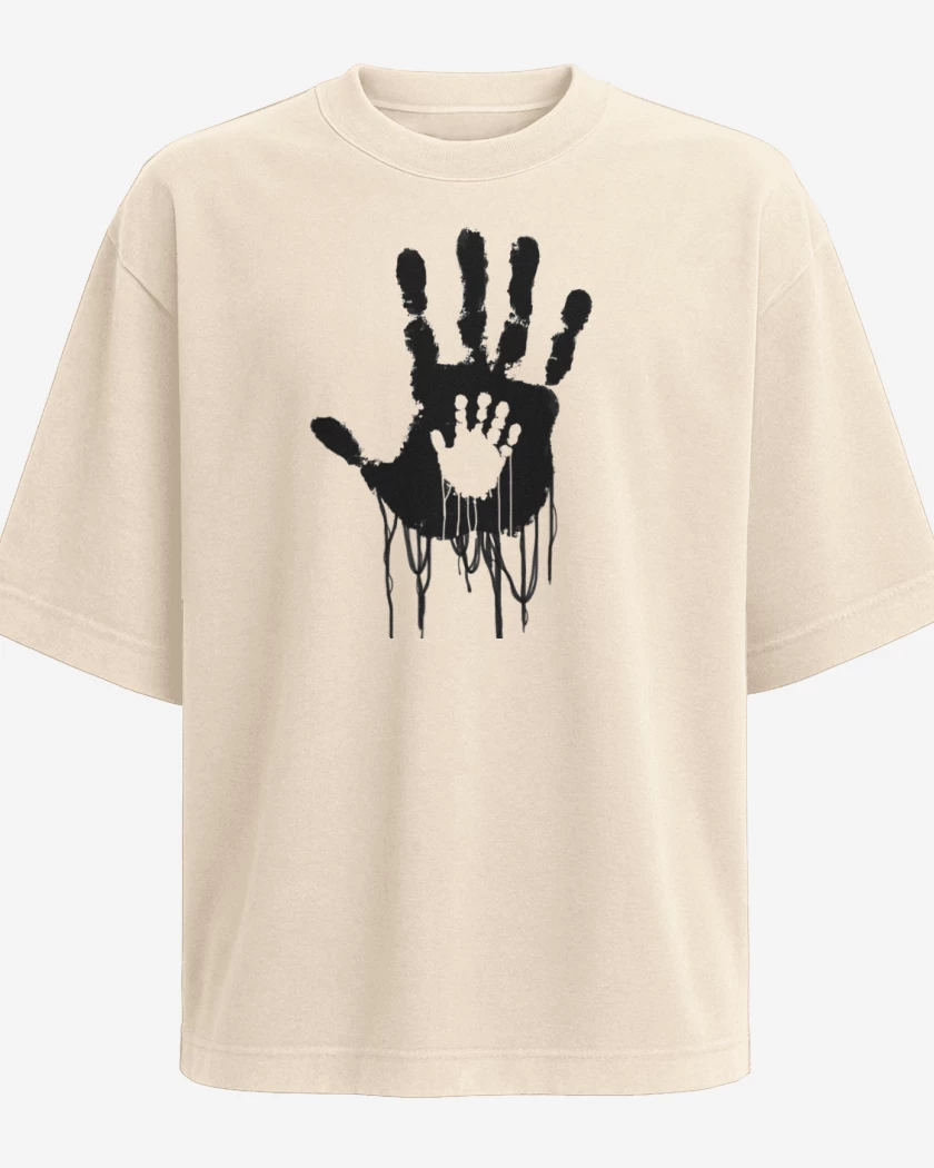 Polera Oversize Death Stranding Hands