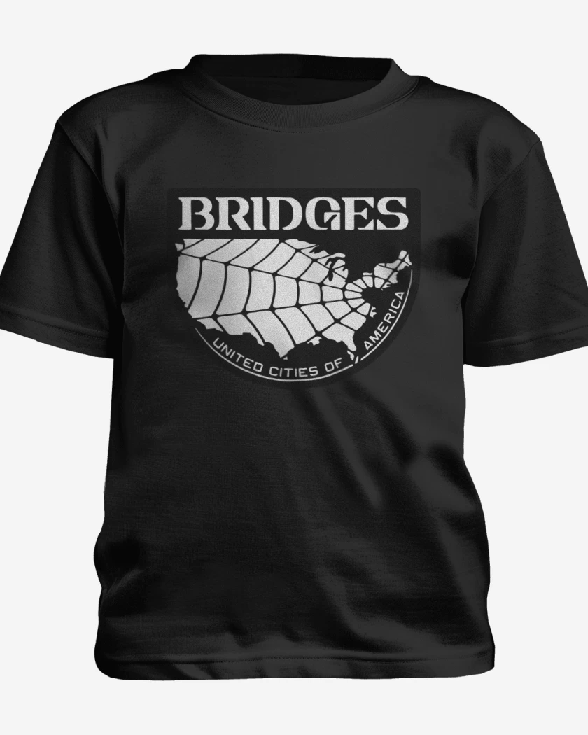 Polera de niño Negro de DS Bridges