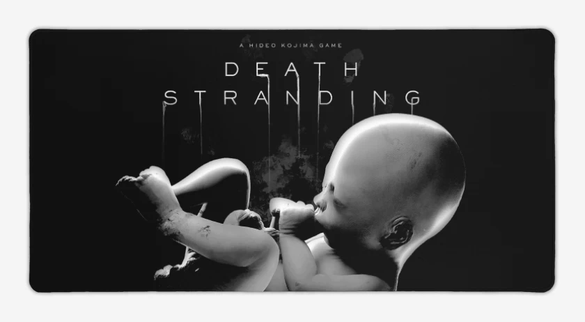 Mouse pad Gamer Negro de Death Stranding BB