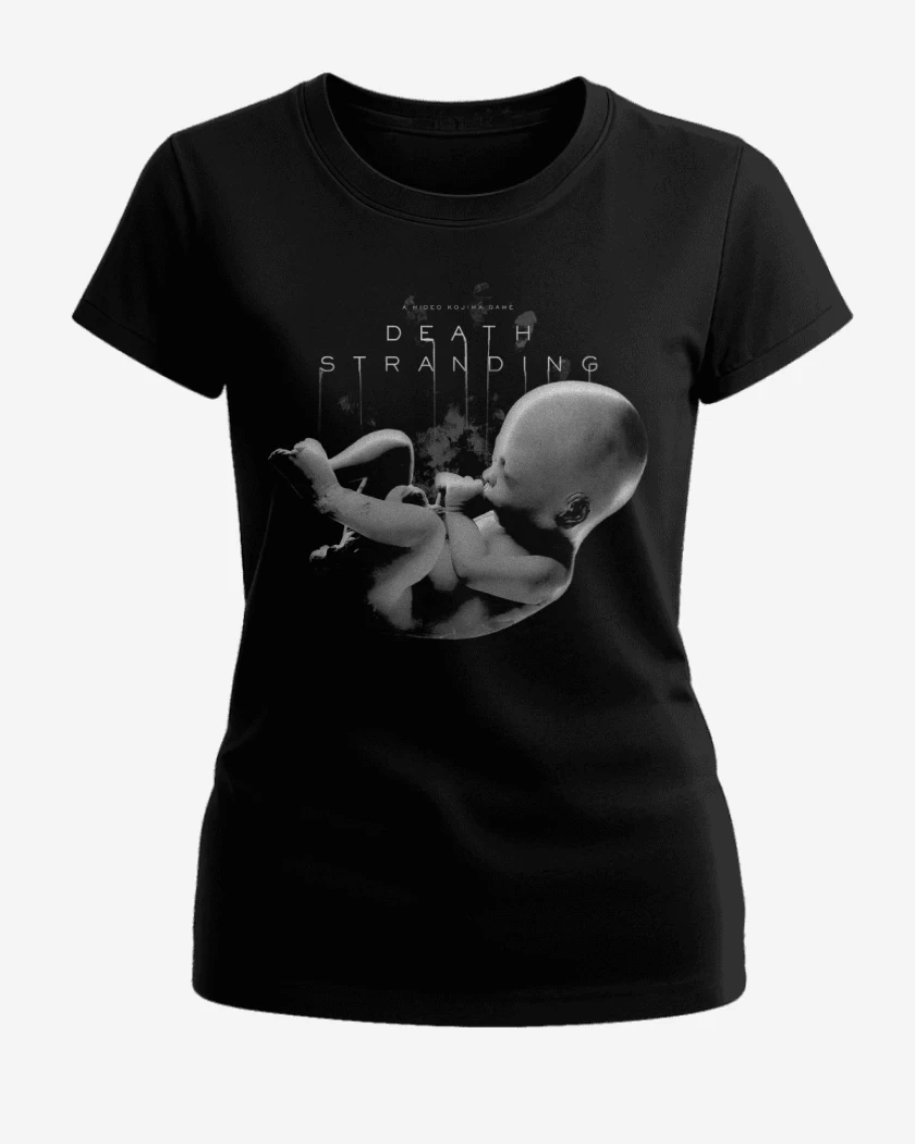 Polera de Mujer Negro de Death Stranding BB