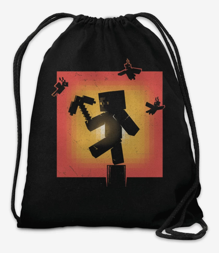Mochila Negro de Karate Steve
