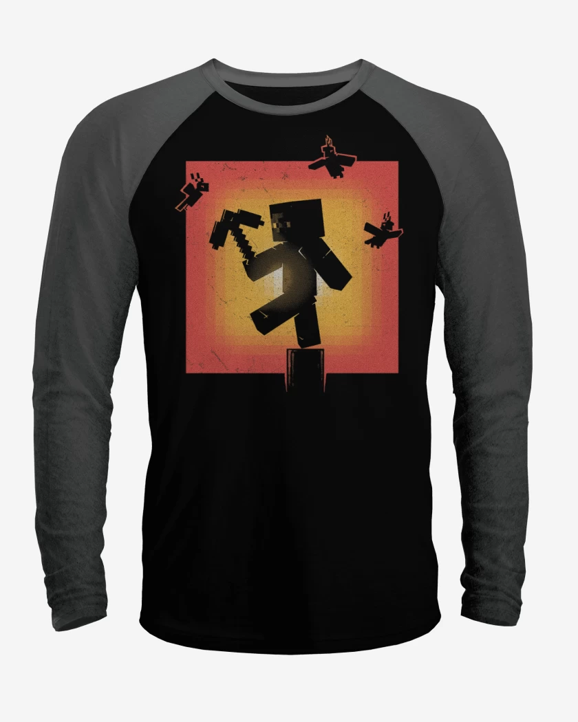 Polera Raglan Karate Steve