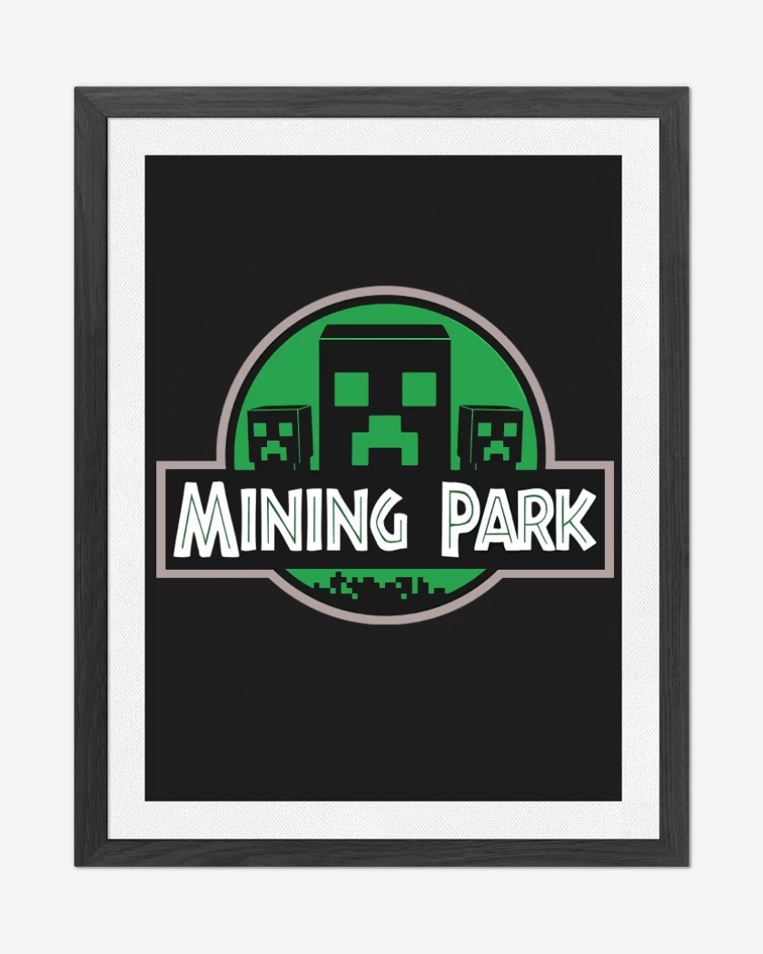 Cuadro decorativo Mining Park