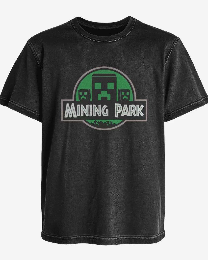 Polera desgastada Mining Park