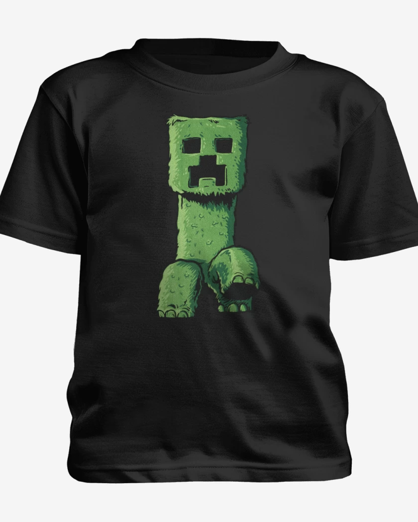 Polera de niño Negro de Creeper Craft