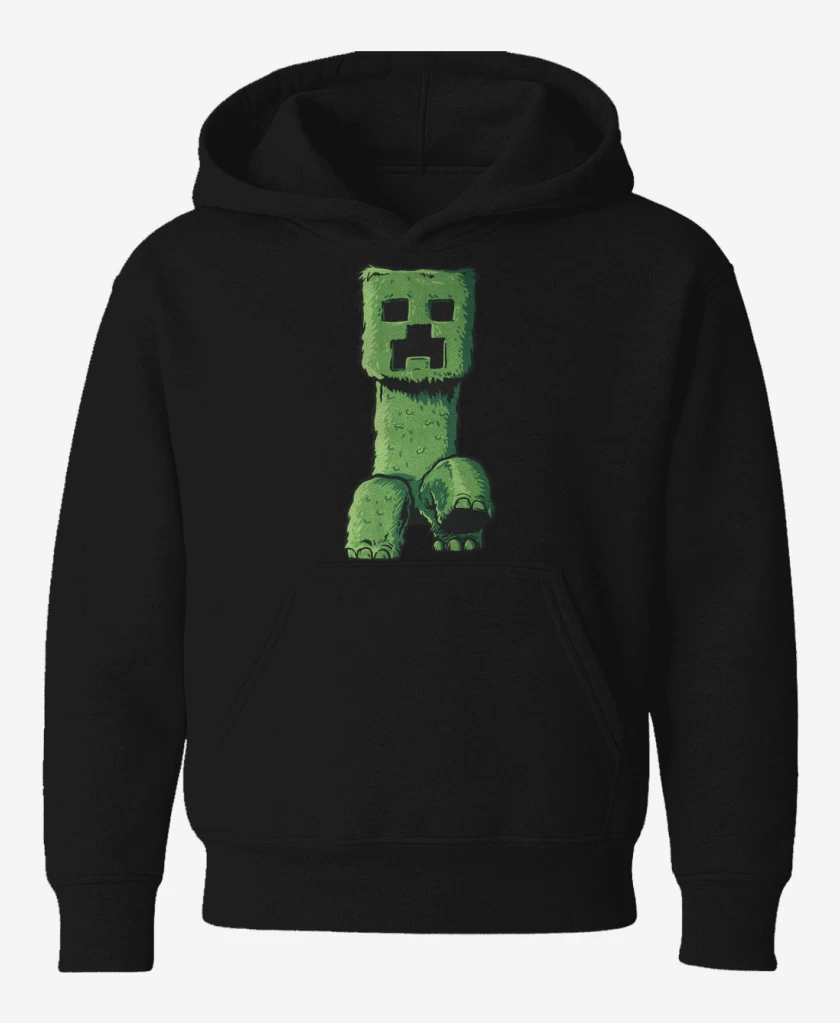 Poleron de niño Negro de Creeper Craft