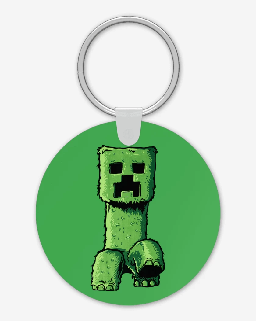 Llavero Creeper Craft