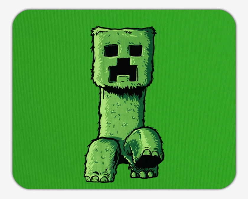 Mousepad Creeper Craft