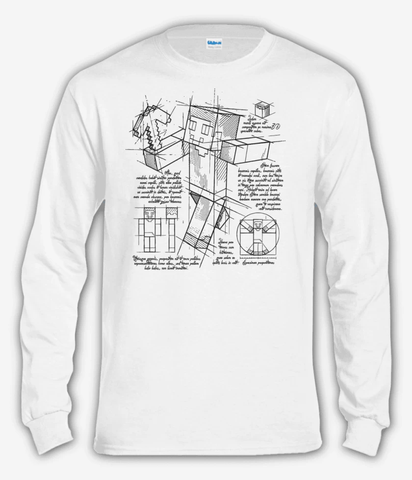 Polera manga larga Plano de Steve 