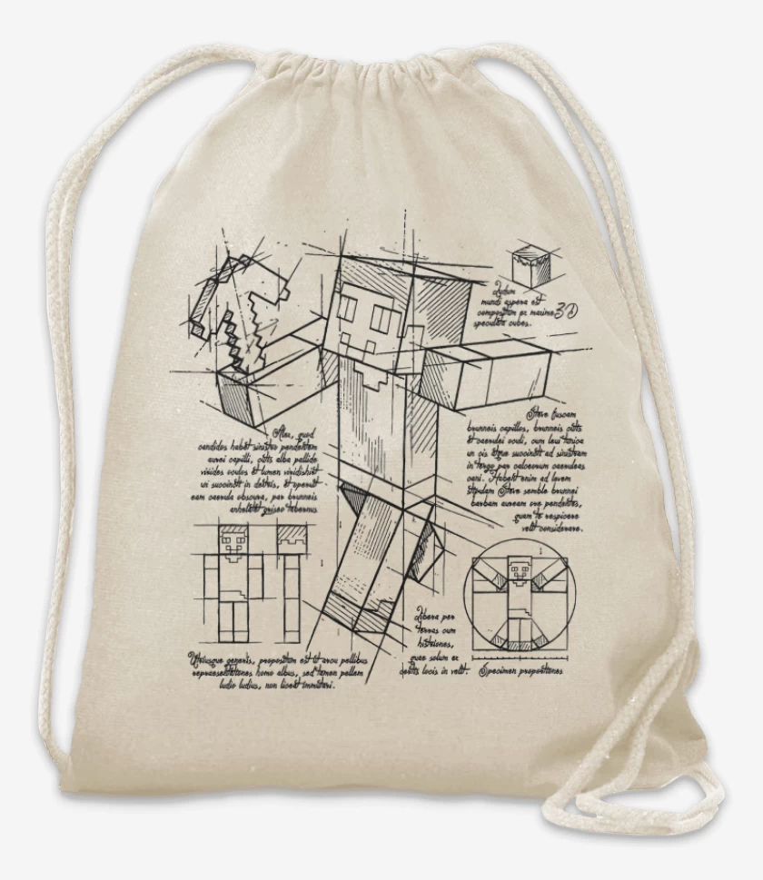 Mochila Plano de Steve 