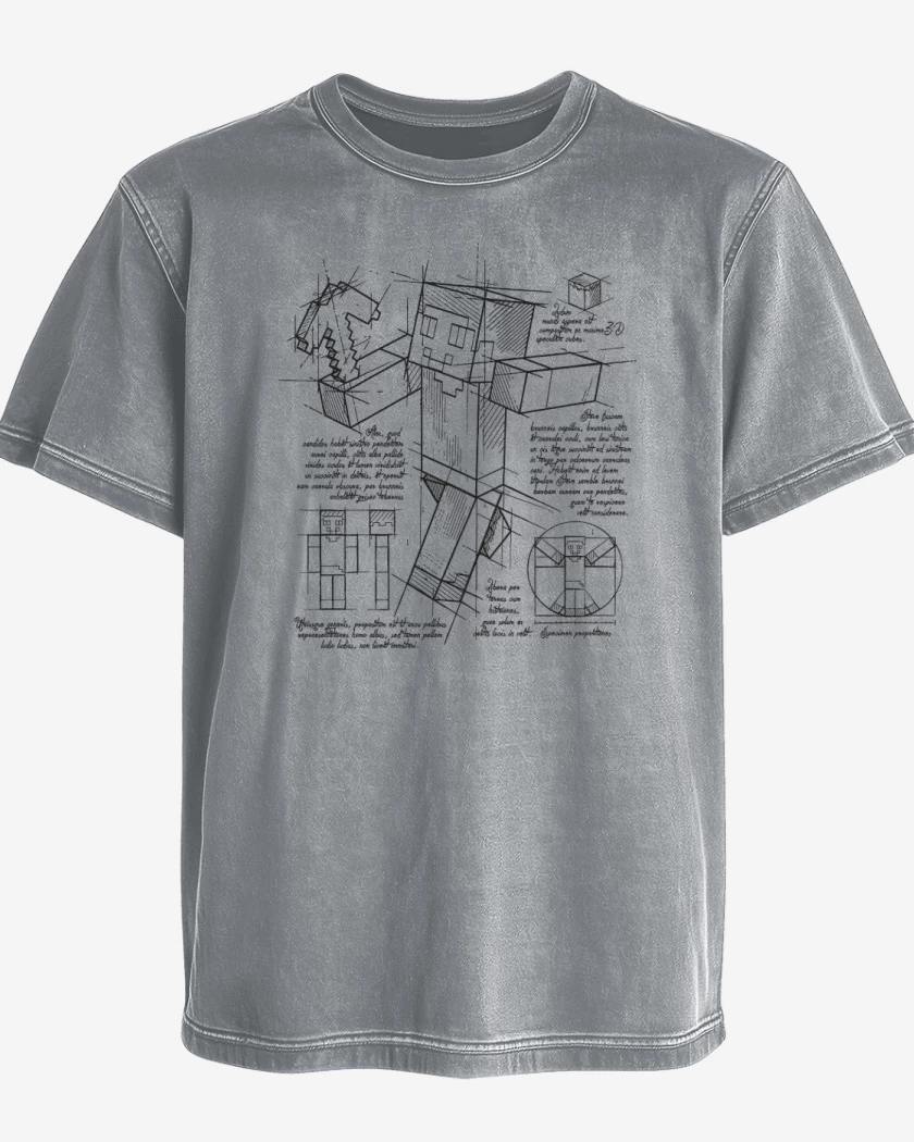 Polera desgastada Plano de Steve 