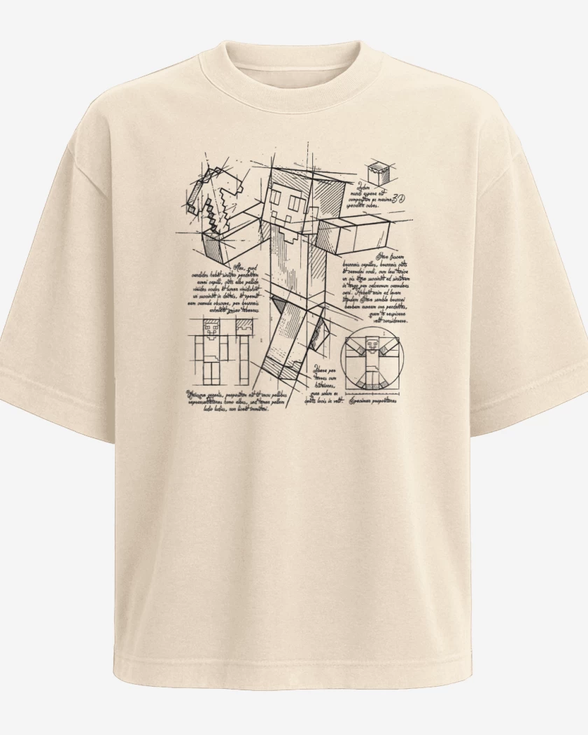 Polera Oversize Plano de Steve 