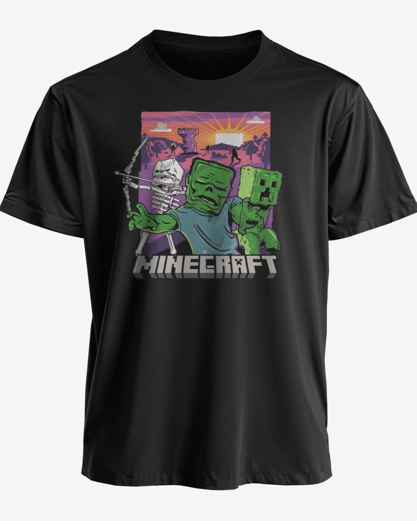 Polera Minecraft Movie