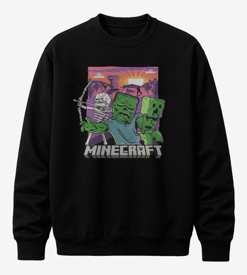 Poleron polo Minecraft Movie