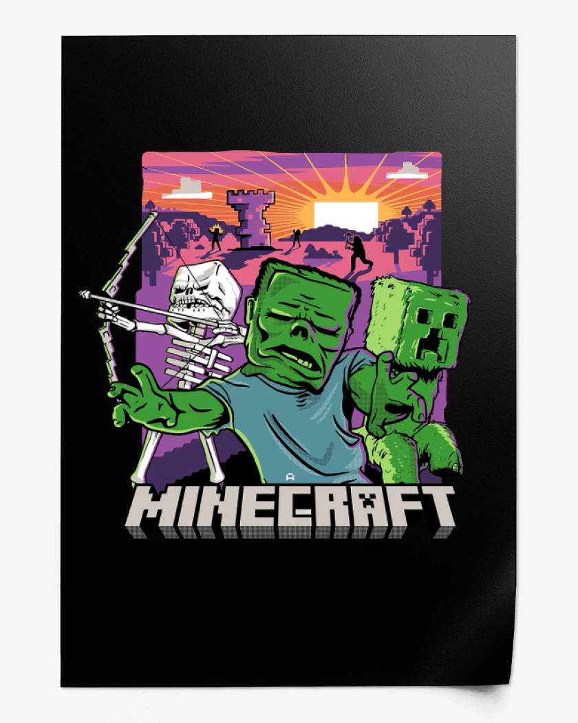 Print Minecraft Movie