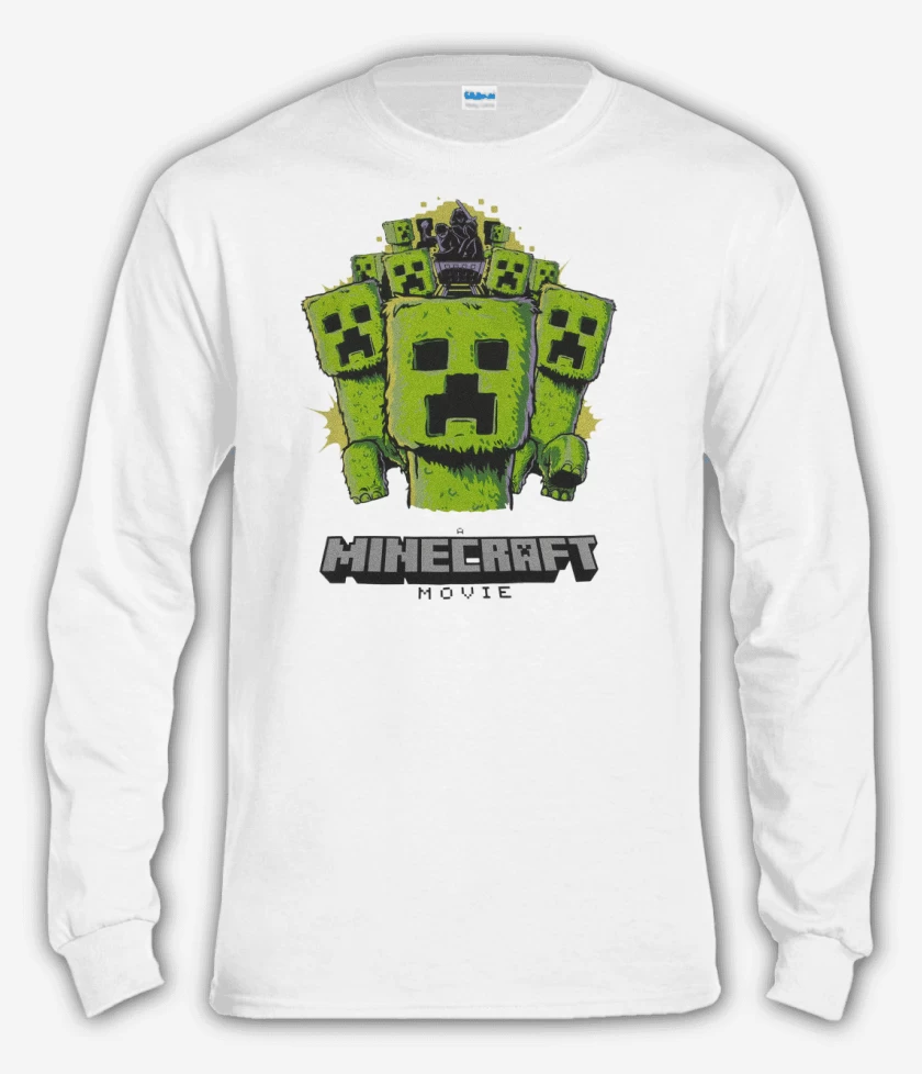 Polera manga larga Blanco de Creepers 