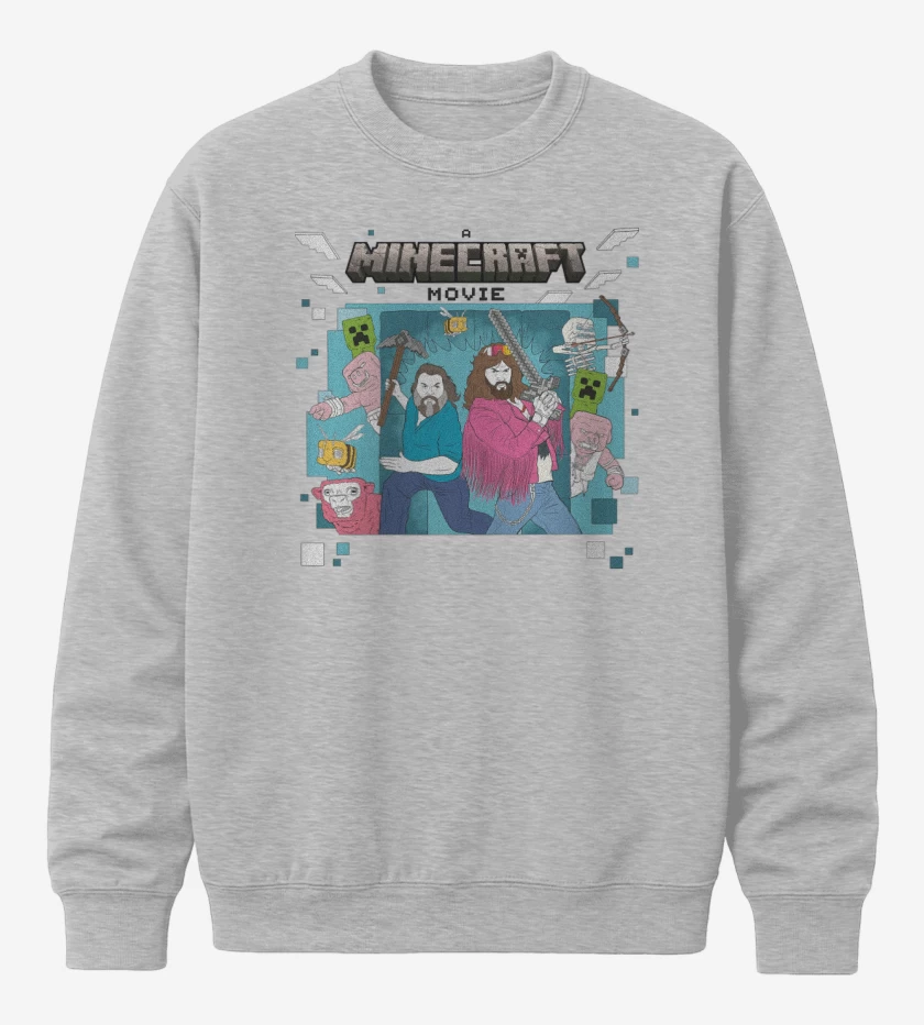 Poleron polo Minecraft La Pelicula