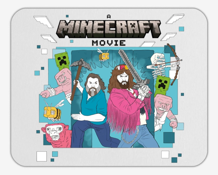 Mousepad Minecraft La Pelicula