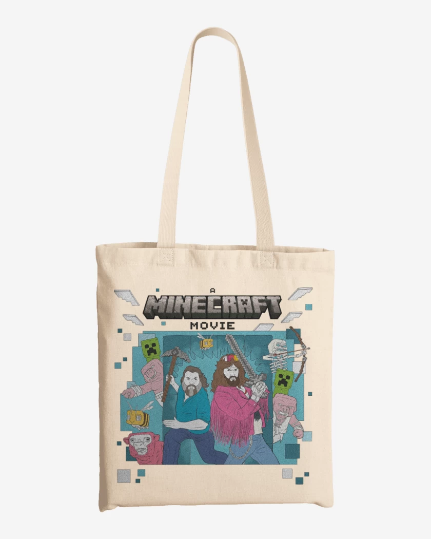 Totebag Minecraft La Pelicula