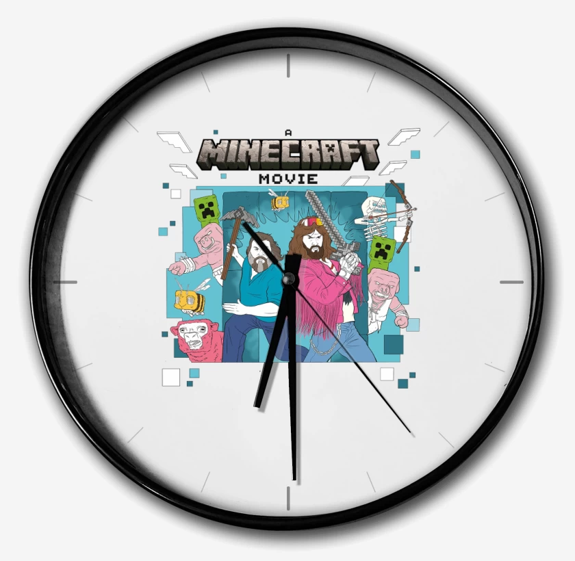 Reloj Minecraft La Pelicula