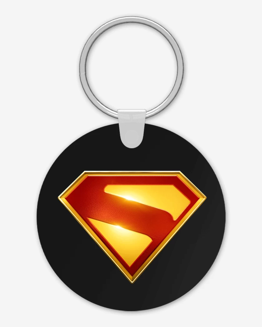 Llavero Negro de Superman 2025
