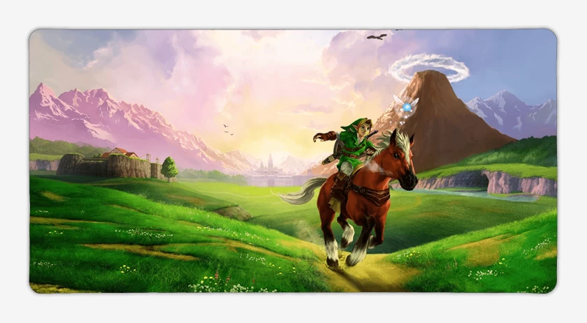 Mouse pad Gamer Zelda ocarina MP remake