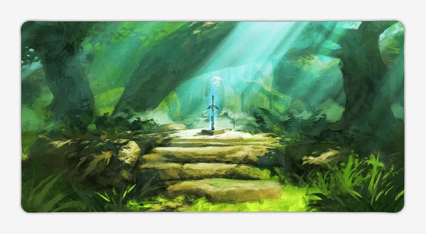 Mouse pad Gamer Zelda MP espada maestra